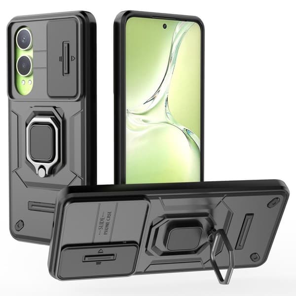 Oppo K12x 5G / OnePlus Nord CE4 Lite 5G Cover - Sort Sort
