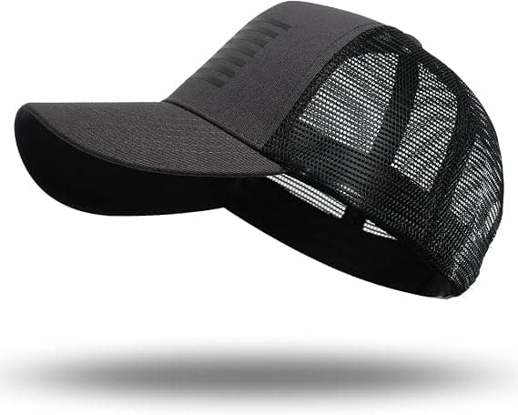 Baseballkasket til mænd og kvinder - Åndbar mesh-side, justerbar pasform