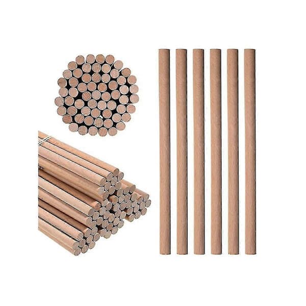 60 Stykker Rythm Sticks Bulk, Tre Lummi Sticks Musikk Klasserom Perkusjonsinstrumenter