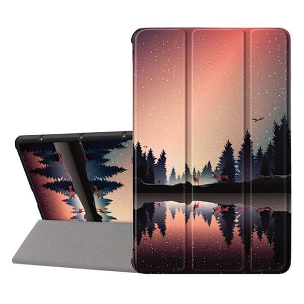 Smart læderetui til Lenovo Tab M10 10.1 3. generation Sunset