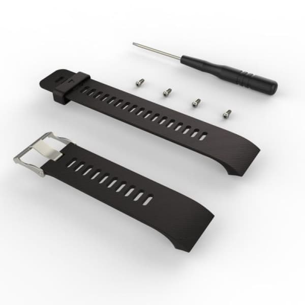 Garmin Forerunner 30/35 silikone armbånd Sort