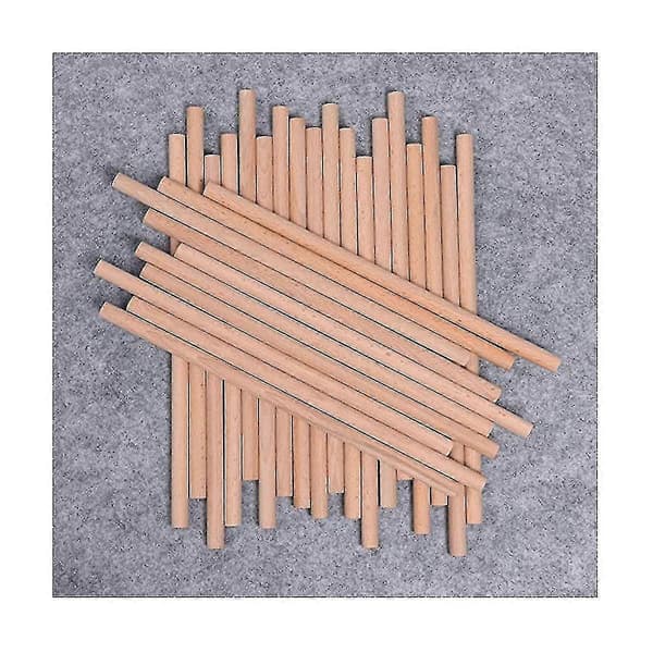 60 Stycken Rythm Sticks Bulk, Trä Lummi Sticks Musik Klassrum Percussion Instrument