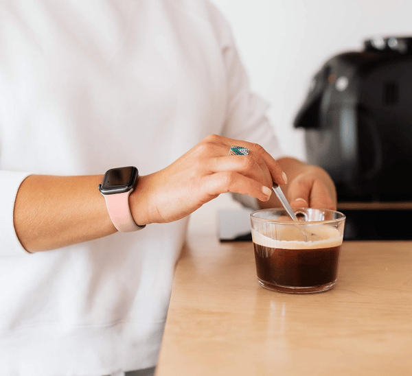 Lys rosa, 38mm/40mm/41mm (SM) kompatibel for Apple watch76 stropp