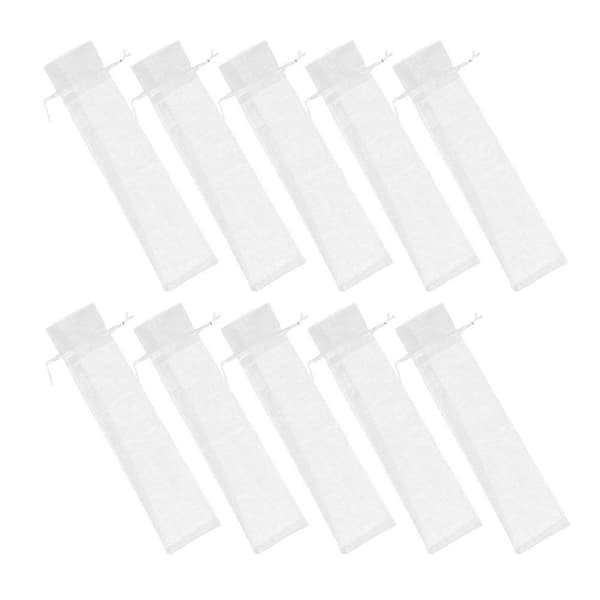 30 stk. Organza snøreposer Foldeviftepose Gaveposer Festfavoritposer