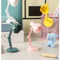 LED Mini Bordlampe Enkel Soverom Nattbordslampe Soverom B