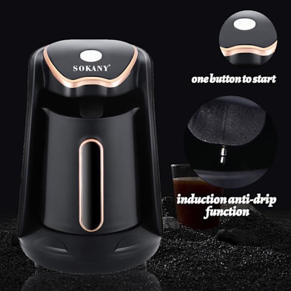 Turkish Warming Coffee Pot Portable Office Coffee and Tea Maker
