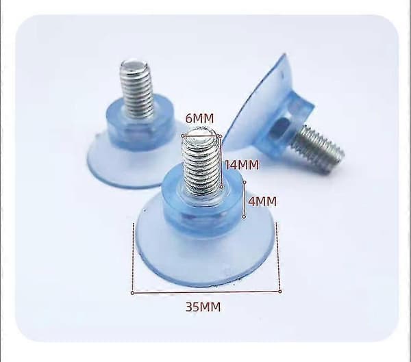 8 x imukuppia 35 mm 6 mm kierteellä