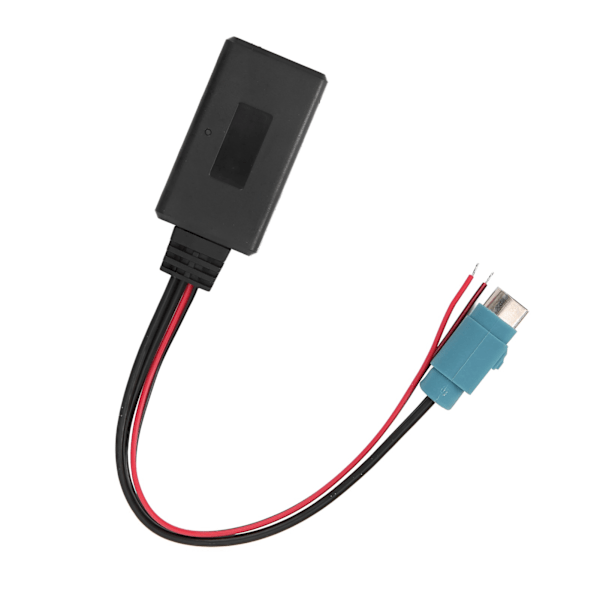 Bilinnovation för bilstereo, Bluetooth 5.0 AUX-kabeladapter förbättrar din körupplevelse med Alpine-modeller, mikrofon för tydliga samtal, 12V AUX-ingångskabelersättning