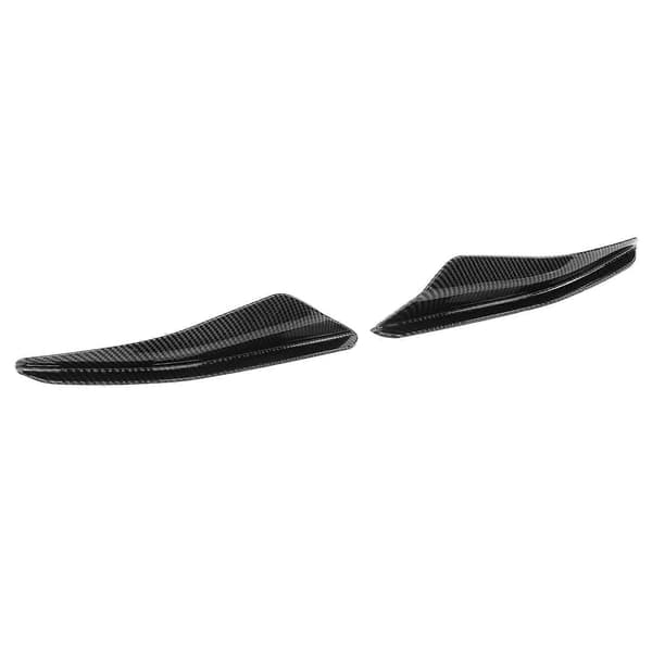 2PCS Främre Stötfångare Aero Kits Canards Vinge för Maxton Style Ersättning för MK8 2021+ (Kolfiberstil)