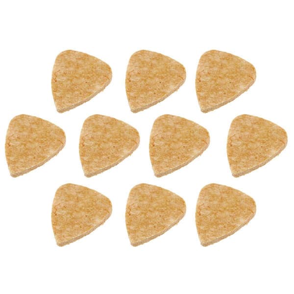 10 stk. filtplukker til ukulele Mudder Picks Plekter til ukulele (oransje)