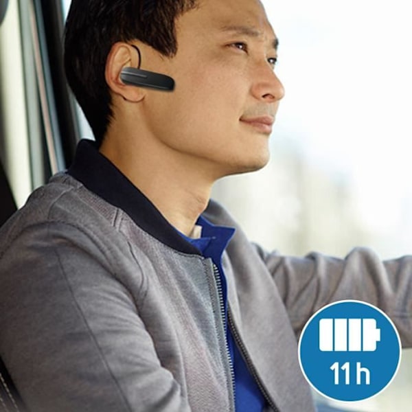 Jabra Talk 5 Bluetooth-headset - Svart - 11 timmars batteritid - Handsfree-kit Svart