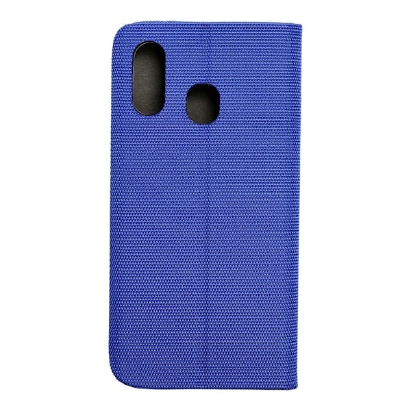 Galaxy A40 Plånboksfodral Sensitive Nylon - Blå