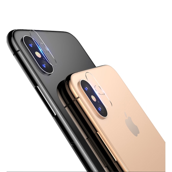iPhone XS Max Härdat Glas till Kameralinsen (Kameraskydd) Transparent