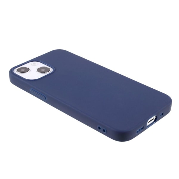 iPhone 13 - Matt TPU Skal - Blå