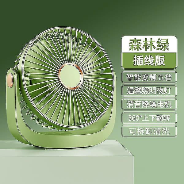 Sommer Mini Desktop Lille Ventilator Kontor Studerende Desktop Udendørs Bærbar Stille Lille Ventilator