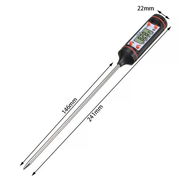 Digitalt Stegetermometer / Bagetermometer LCD Display