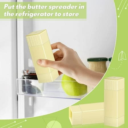 4 stk. smørpindholder smørpålægsdispenser majssmør