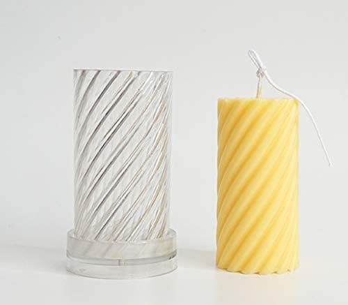 Plastformar för att göra pelarljus cylindriska formar, för ho