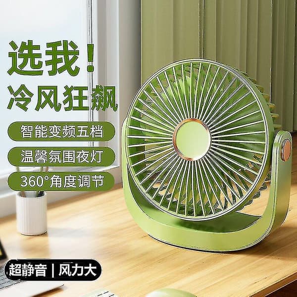 Sommer Mini Desktop Lille Ventilator Kontor Studerende Desktop Udendørs Bærbar Stille Lille Ventilator