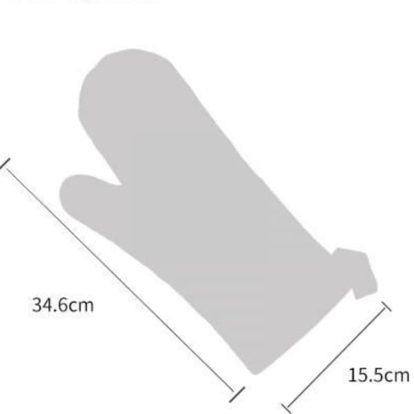 Et par mikrobølgeovnhandsker
