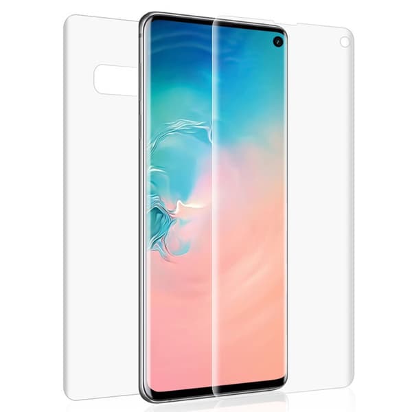 2-PAKKAUS, Galaxy S10 Plus, Näytönsuoja, Läpinäkyvä