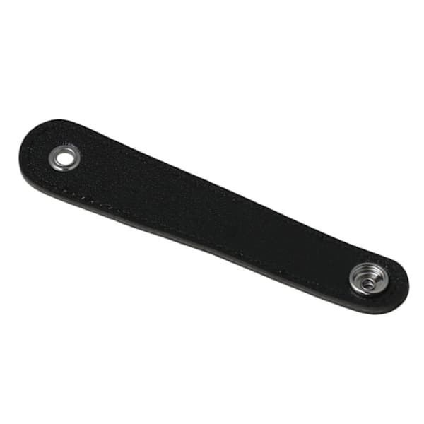 Svarta Bälgremmar med Spännen 10cm för Dragspel, 2-pack