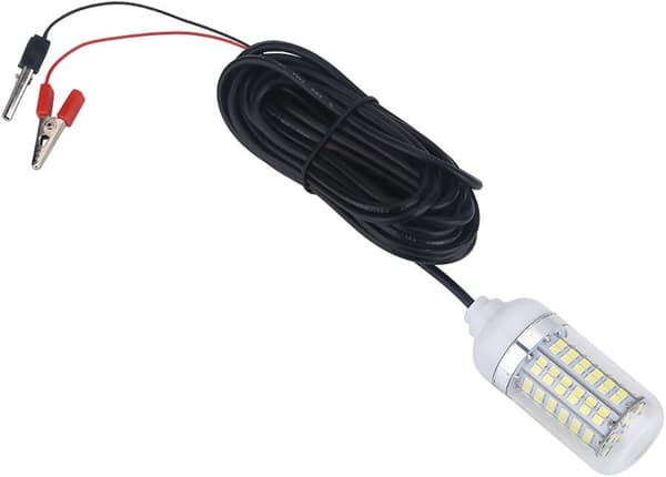 Fiske LED-lys, 12V Plast Utendørs LED Neddykkbar Under Vann