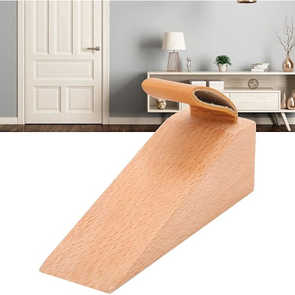 Dörrstopp Säker Dörrstopp Träkil Non-Slip Säkerhet Dörr