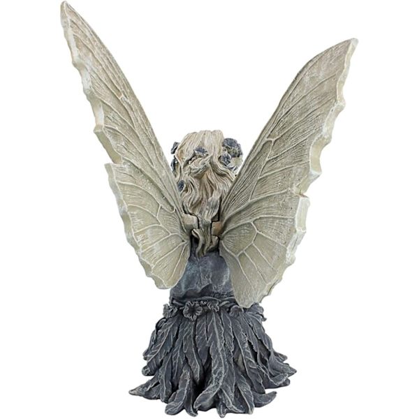 Tudor og Turek Siddende Fe-statuette, 3D Udendørs Figurer Engel