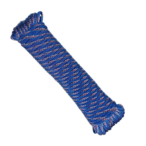 Lättviktsflätad rep för allround användning, fallskärmsrep för tält, campingparacord, 4mm*30m