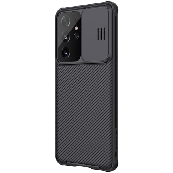 Samsung Galaxy S21 Ultra - NILLKIN CamShield Pro Skal - Svart Black Svart