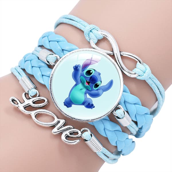 Stitch-tema Flerskiktat Flätat Armband - 20001977