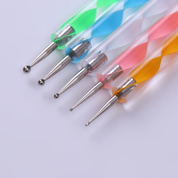 Dotting Tools till Naglar / Dottingpennor - 5-delar