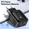 20W Strömadapter Laddare Snabbladdare Strömförsörjning USB-C Typ-C QC 3.0 Vit