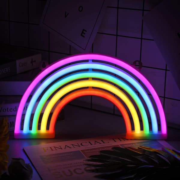 Neonlys, Hængende Neonlys USB/Batteri Planet Lampe Neonlys