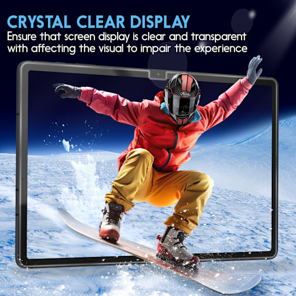 3-Pack Samsung Tab S7 FE Skärmskydd - Härdat Glas 9H - Super kvalitet 3D