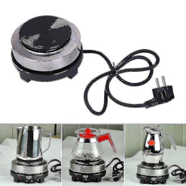 220v 500w Elektrisk Mini Spis Griddle Multifunktionell Matlagning Kaffe Värmare Ny TAO