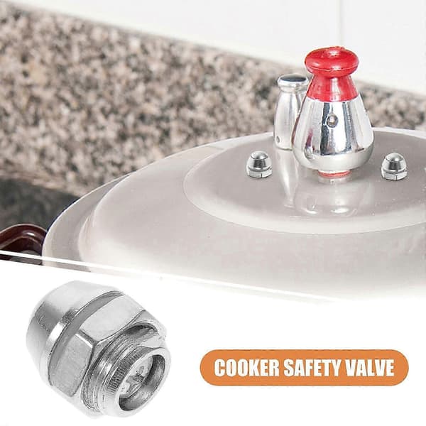 2 stk. Universal trykkoker ventil Sikker og anti-blokkerende avlastningsjigger 14 mm trykkoker ventil