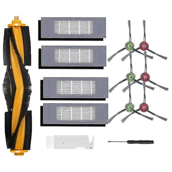Tilbehørssæt Udskiftning Til Vac/vac Max/vac Station/vac Hybrid/k871 Robotstøvsuger Hovedsidebørste