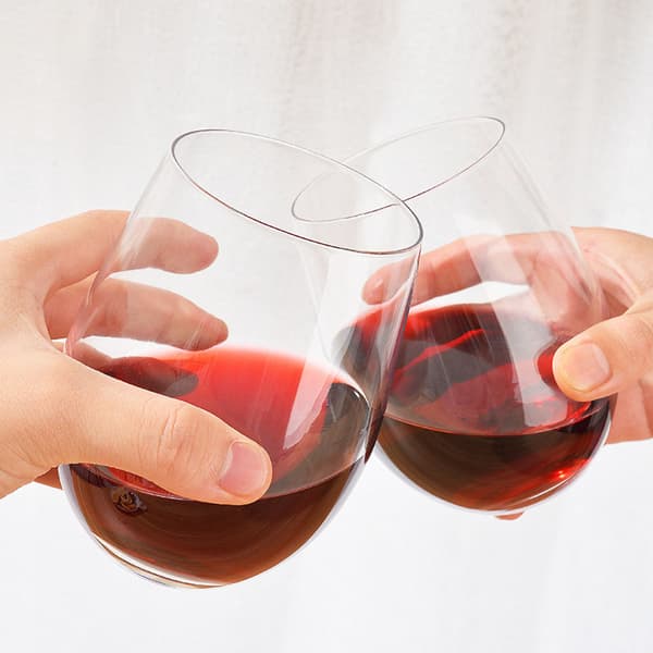 Fira med stil, vinglas set sofistikerad design, förstärker aromen av ditt vin, blyfritt, perfekt för vattenglas saftglas
