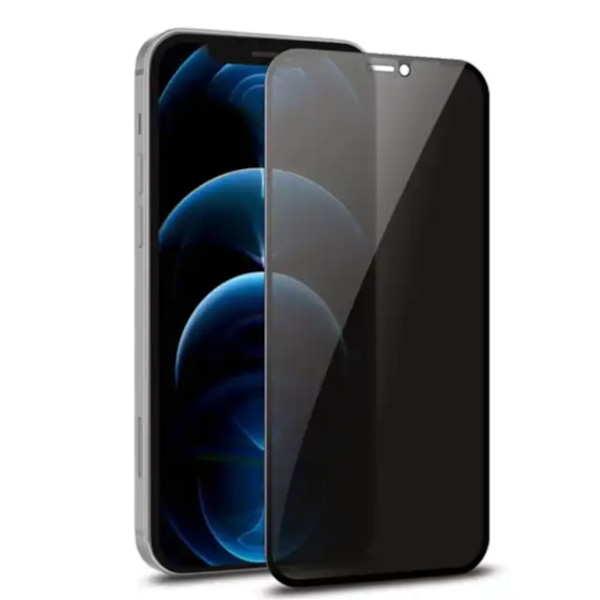 iPhone 11 Pro Max Skärmskydd Privacy i Härdat Glas / Heltäckande
