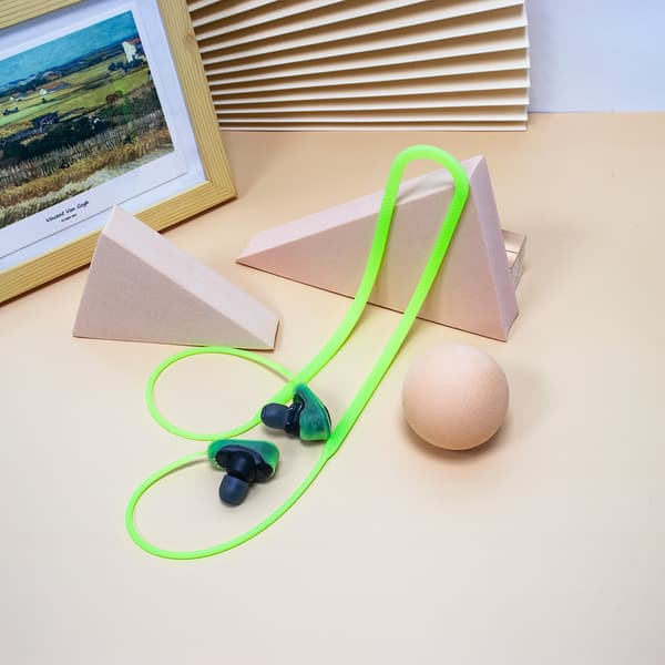 Anti-Lost øretelefonstropp Praktisk silikonhals rundt Bluetooth