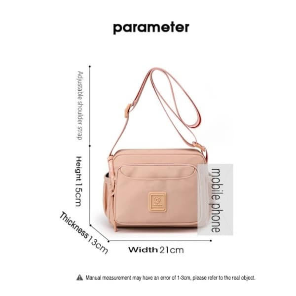 Axelväska Crossbody-väska GRÖN grön red