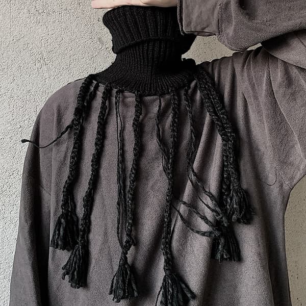 Personlig pompom smutsig fläta mössa cool stekt kyckling stickad mössa h
