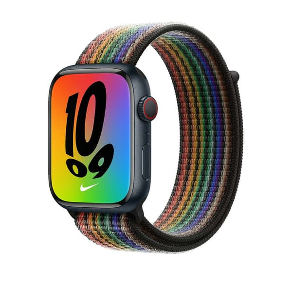 Apple Watch Sport Loop Pride Hvid 42 / 44 / 45 MM
