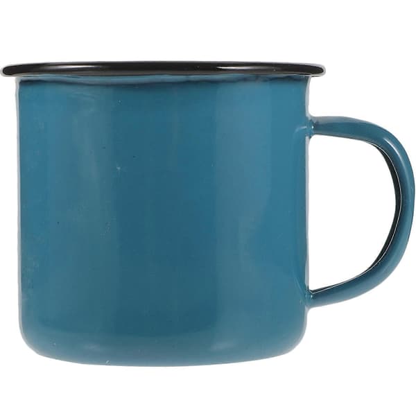 Emaljmugg Emalj Camping Kaffemugg Återanvändbar Emalj Te Vatten Dryckeskopp