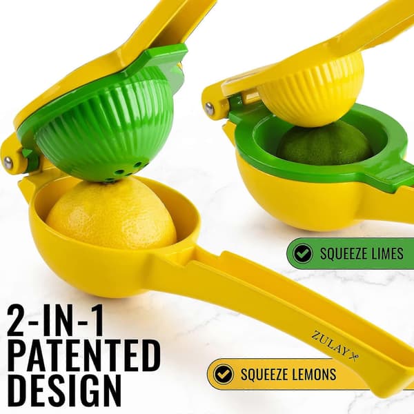 2-in-1 sitruuna-lime puristin