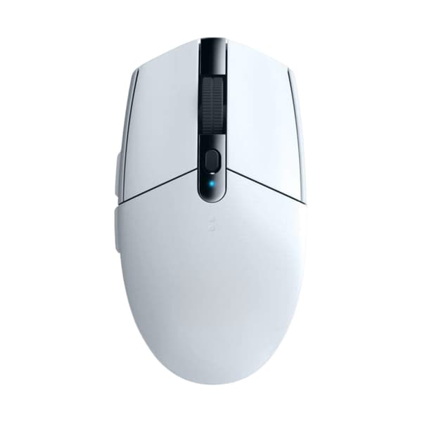 Trådlös Gamingmus, Tri-Mode Anslutning USB-C Bluetooth för Sömlös Växling, Ultralätt 5600DPI Optisk Sensor Kompakt Design med White