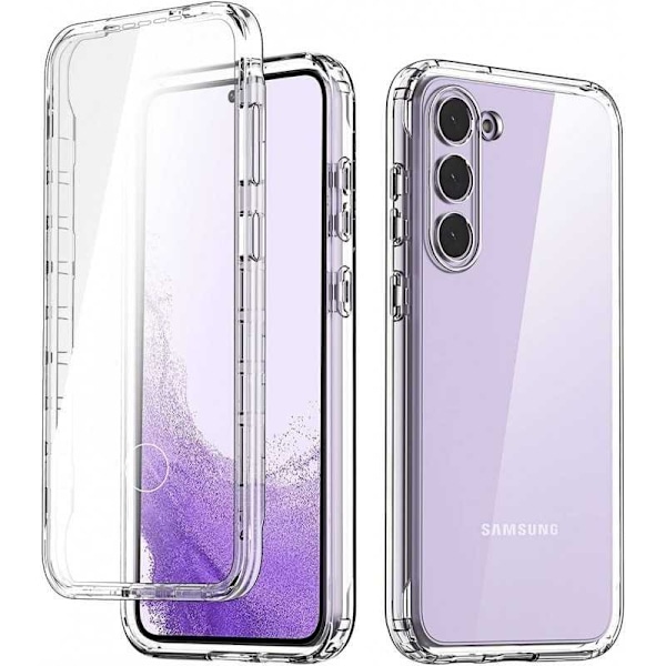 360° Heltäckande & Stötdämpande Skal för Samsung A15 5G Transparent