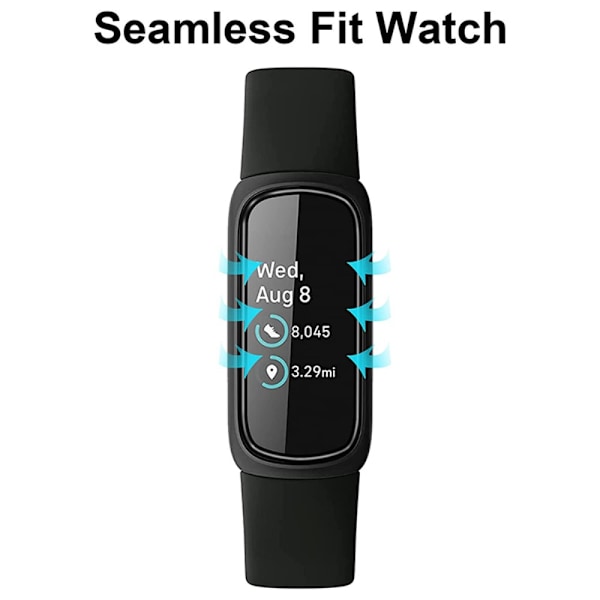 Heltäckande Skärmskydd Fitbit Inspire 3 Svart